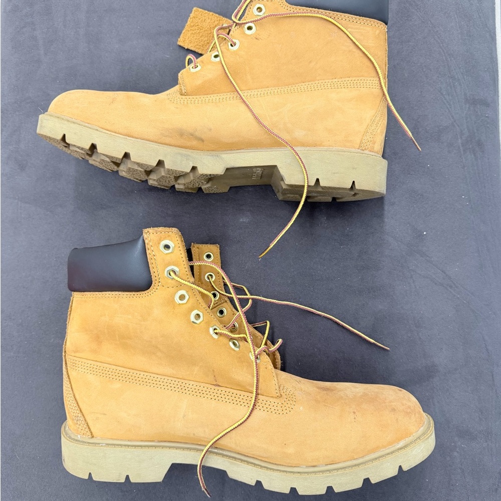 Timberland Tan Boots Mens Size 12 Classic Casual Work Boots